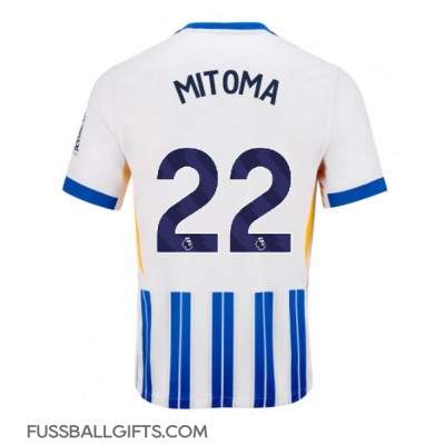 Brighton Kaoru Mitoma #22 Fußballbekleidung Heimtrikot 2024-25 Kurzarm Brighton Kaoru Mitoma #22 Fußballbekleidung Heimtrikot 2024-25 Kurzarm